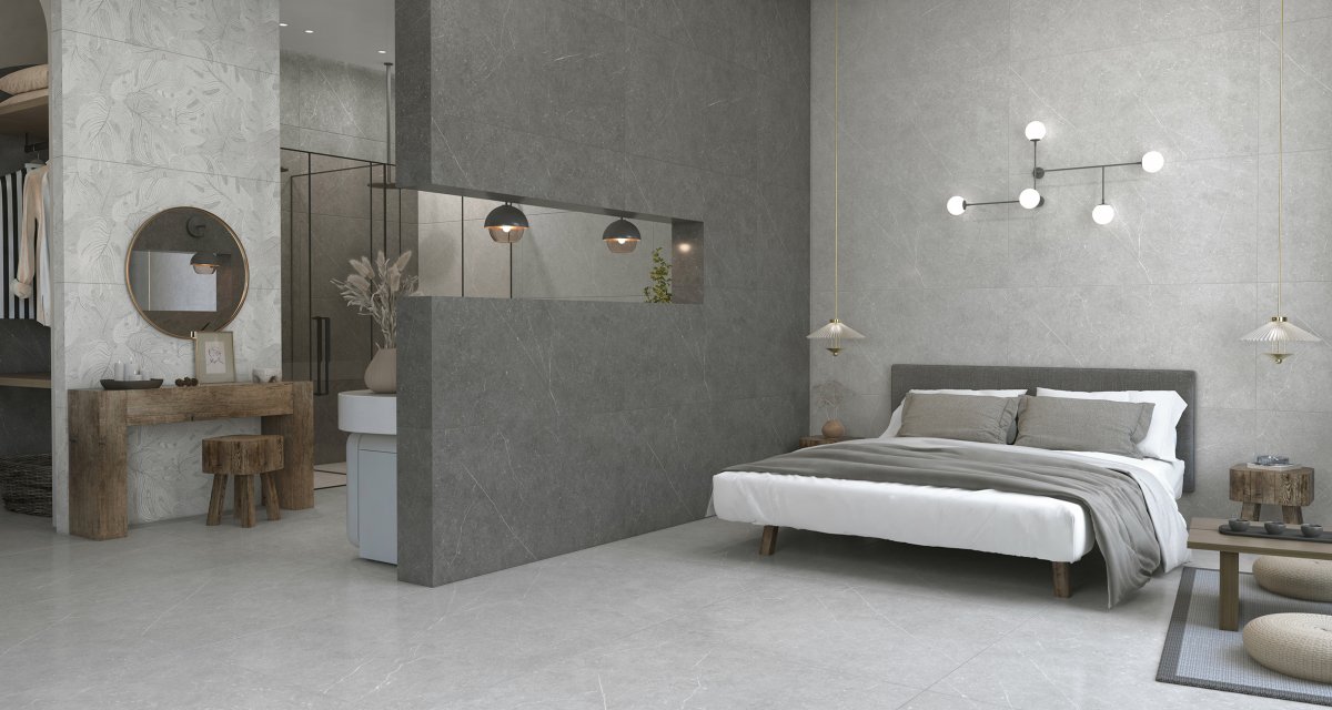 کانتور طوسی روشن مات 120*60 