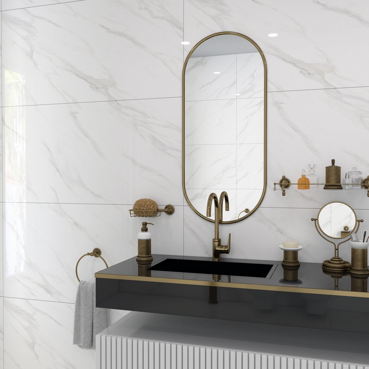 باردیو سفید فول پولیش نانو 120*60