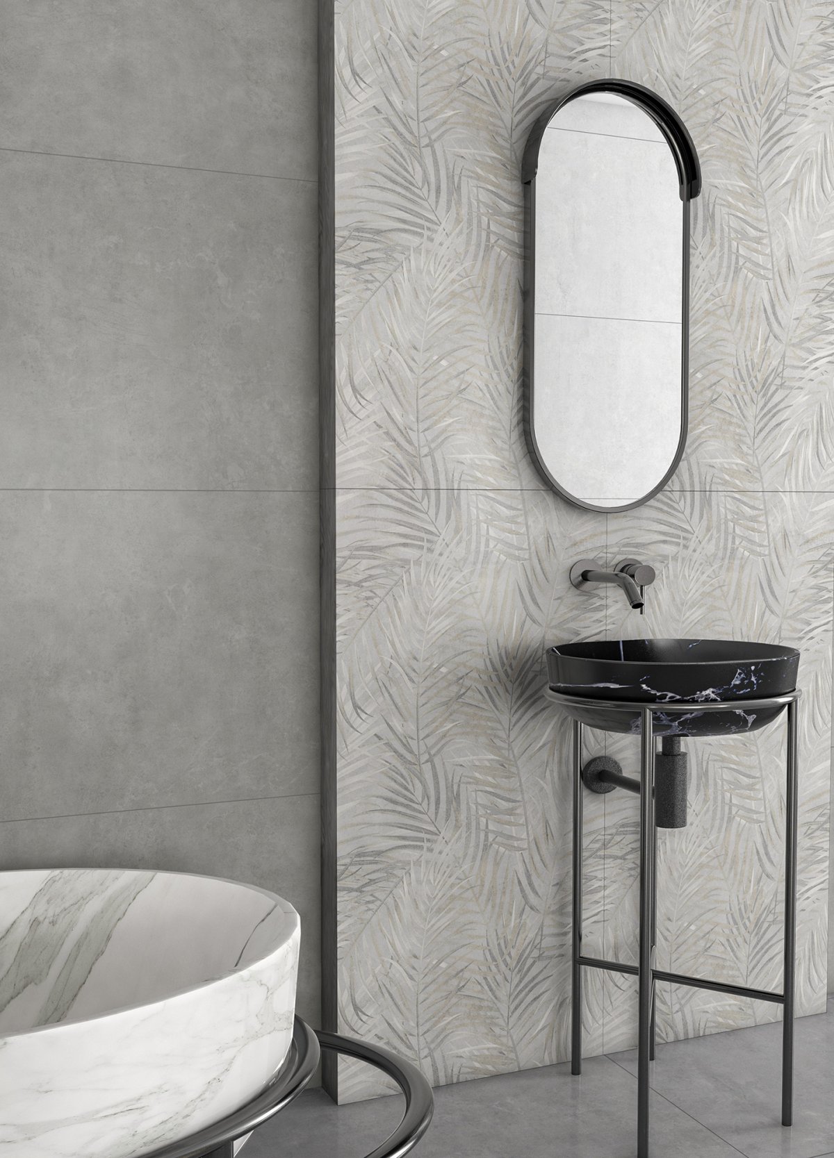 کامینو طوسی تیره مات 120*60