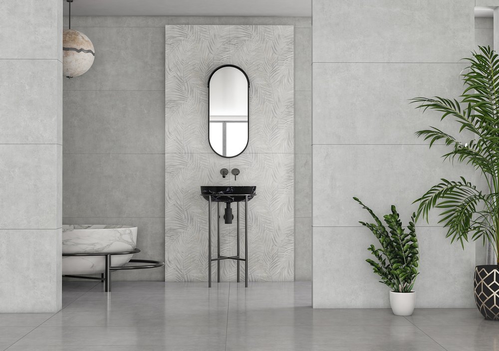 کامینو طوسی روشن مات 120*60