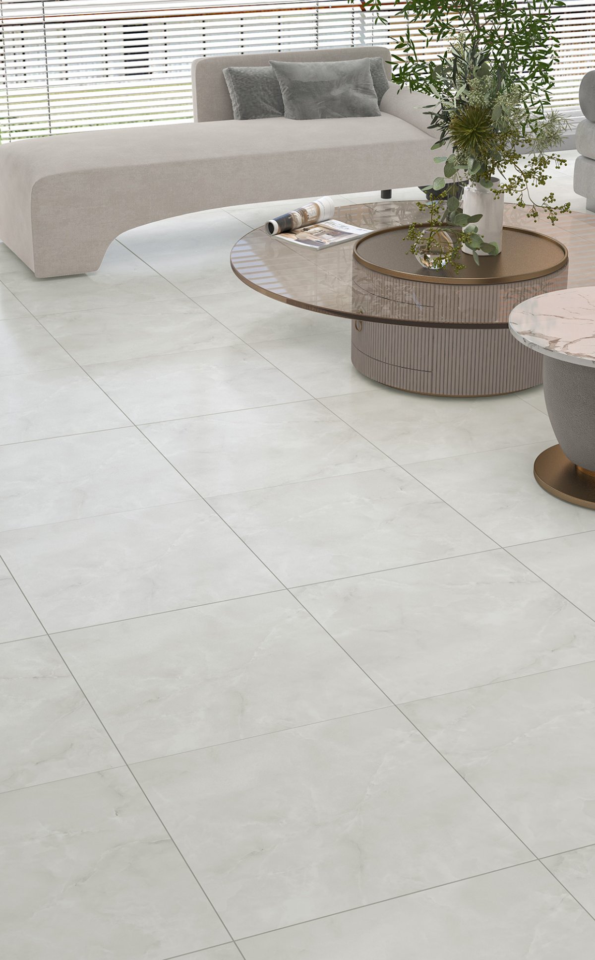 کلاویا استخوانی مات 60*60