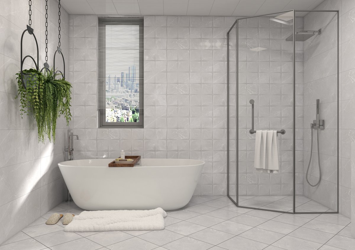 برودی طوسی روشن مات 30*30 