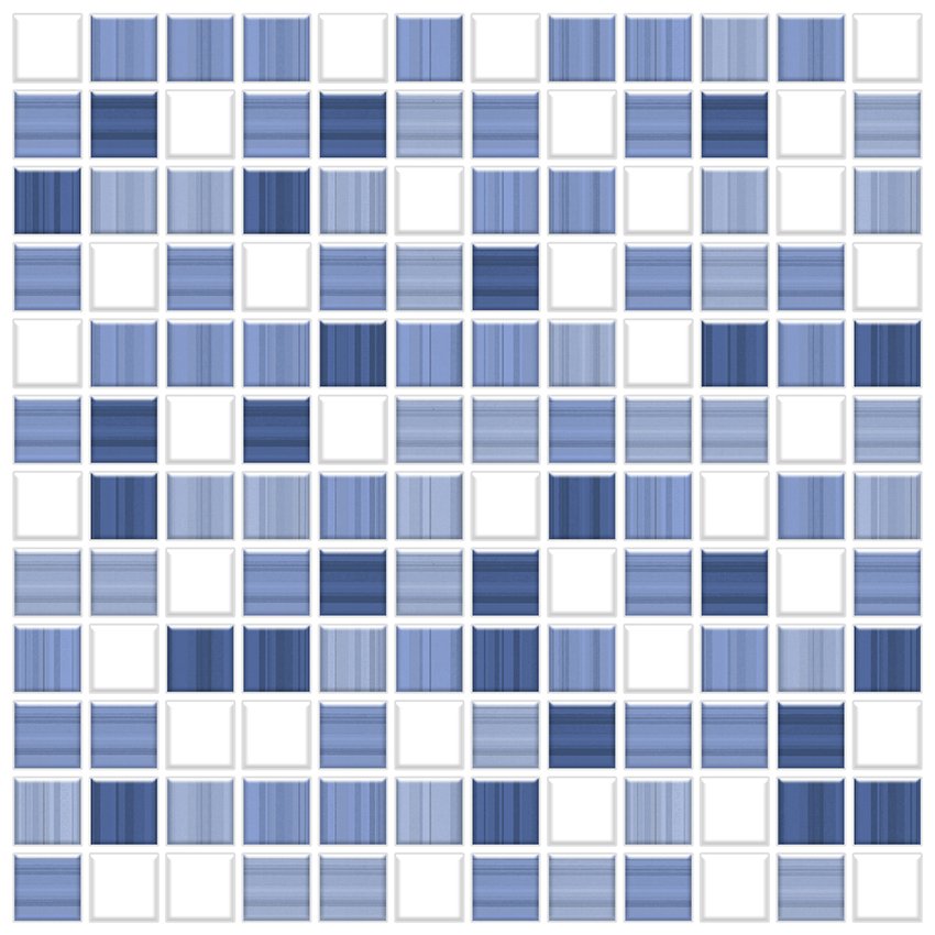 روبیکا آبی براق استخری 30*30