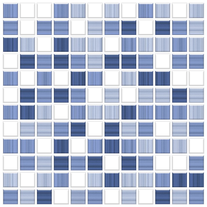 روبیکا آبی براق استخری 30*30