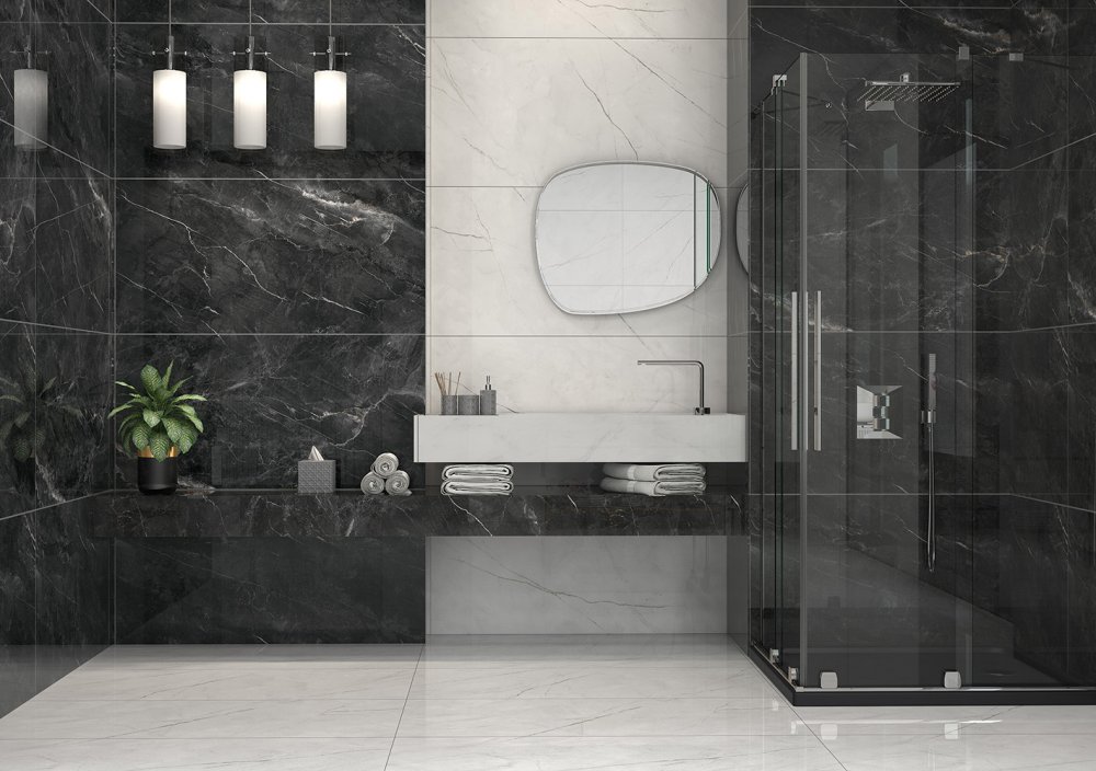 پولپیس طوسی تیره فول پولیش 120*60